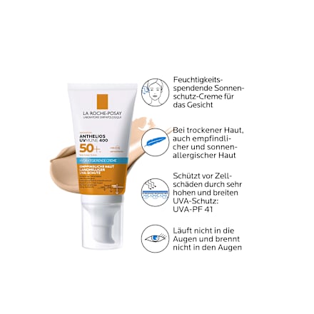 LA ROCHE-POSAY Anthelios UVMUNE 400 hydratisierende BB-Creme getönt LSF 50+ LA ROCHE-POSAY