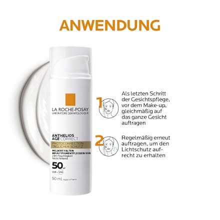 LA ROCHE-POSAY Anthelios Age Correct Tagescreme feuchtigkeitsspendend LSF 50 LA ROCHE-POSAY