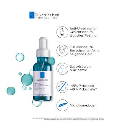 LA ROCHE-POSAY Effaclar Serum peelend für fettige, unreine Haut LA ROCHE-POSAY