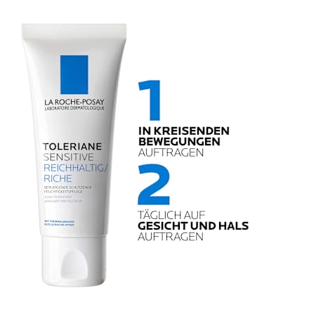 LA ROCHE-POSAY Toleriane Sensitive Reichhaltig beruhigende, schützende Feuchtigkeitspflege LA ROCHE-POSAY