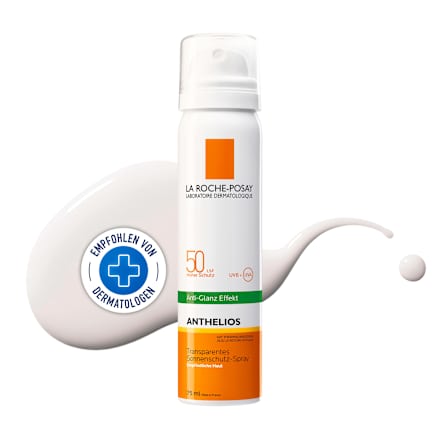 LA ROCHE-POSAY Anthelios Transparentes Anti-Glanz-Spray Gesicht LSF 50 LA ROCHE-POSAY