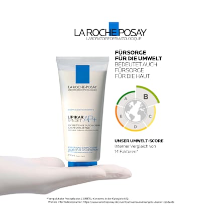 LA ROCHE-POSAY Lipikar Syndet AP+ Rückfettendes Reinigungs-Cremegel Juckreizmindernd LA ROCHE-POSAY