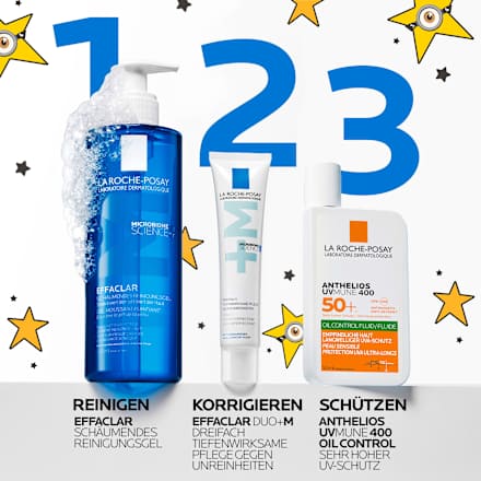 LA ROCHE-POSAY Effaclar schäumendes Reinigungsgel LA ROCHE-POSAY