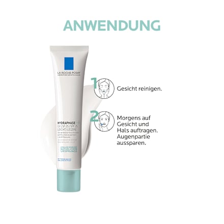 LA ROCHE-POSAY Hydraphase HA UV Tagescreme leicht LSF 25 LA ROCHE-POSAY