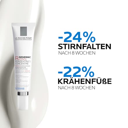 LA ROCHE-POSAY Redermic Retinol Konzentrat, Intensive Anti-Falten- Pflege LA ROCHE-POSAY