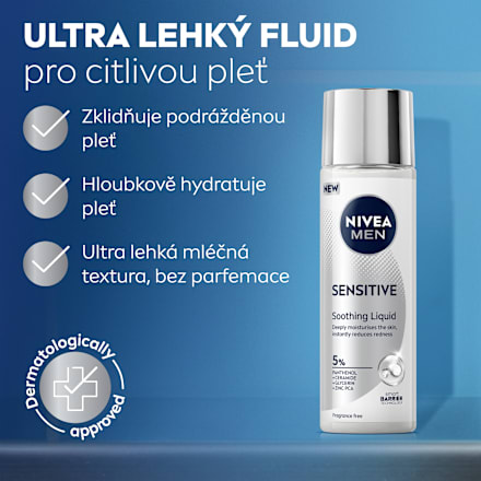 pleťový fluid Sensitive NIVEA MEN