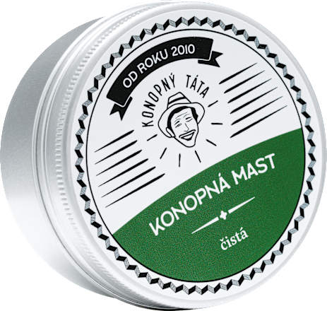 konopná mast čistá Konopný