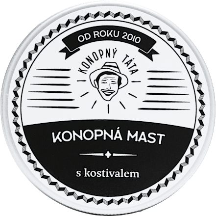 konopná mast s kostivalem Konopný