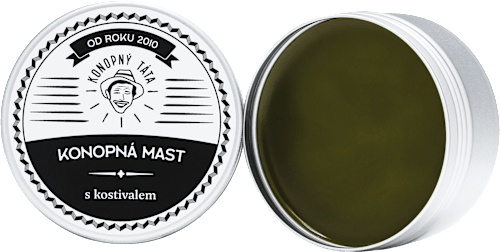 konopná mast s kostivalem Konopný