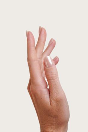 Künstliche Nägel, Soft Gel Press Ons Prosecco Extra Short Square Doonails