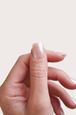 Künstliche Nägel, Soft Gel Press Ons Prosecco Extra Short Square Doonails