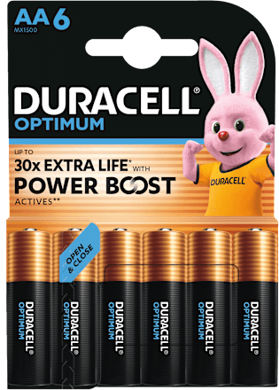 Алкални батерии Optimum AA DURACELL