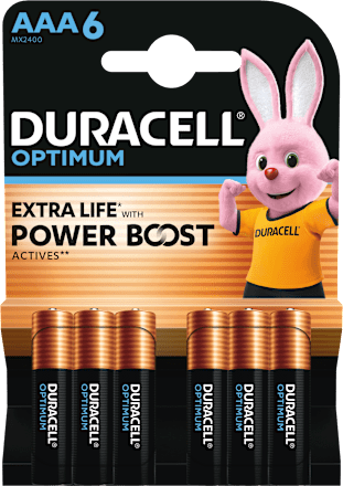 Алкални батерии Optimum AAA DURACELL