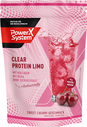 Proteinpulver, Clear Protein Limo Sweet-Cherry-Geschmack PowerX System