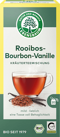 Kräutertee, Rooibos-Bourbon-Vanille (20 Beutel) LEBENSBAUM
