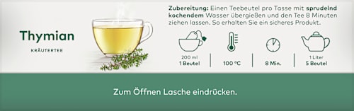Kräutertee, Thymian (20 Beutel) LEBENSBAUM