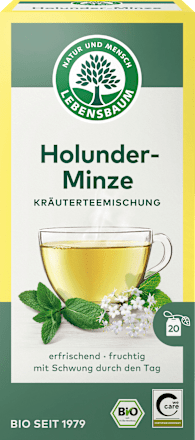 Kräutertee, Holunder-Minze (20 Beutel) LEBENSBAUM
