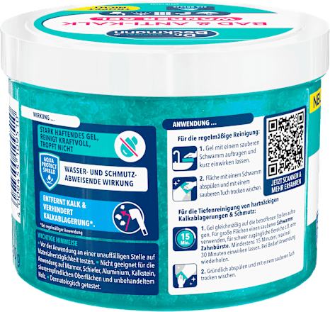 Badreiniger Bad & Anti-Kalk Wonder Gel Dr. Beckmann