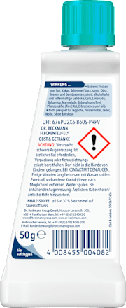 Fleckenentferner Obst & Getränke Dr. Beckmann