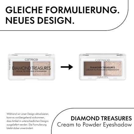 Lidschatten Cream to Powder Diamond Treasures 010 Hazel Spark CATRICE