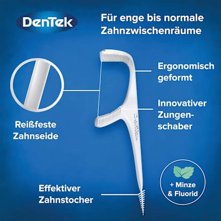 Zahnseidesticks Complete Clean DenTek