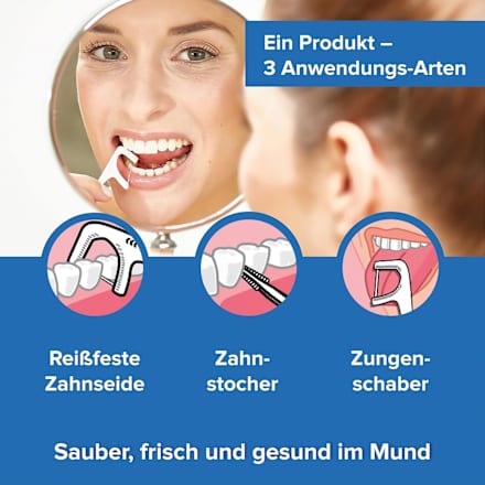 Zahnseidesticks Complete Clean DenTek