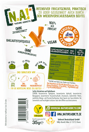 Trockenfrüchte Frucht Snack Mango Passionsfrucht N.A!