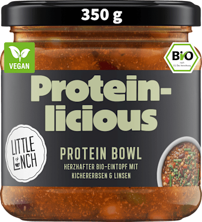 Eintopf Protein Bowl Kichererbsen & Linsen Little Lunch