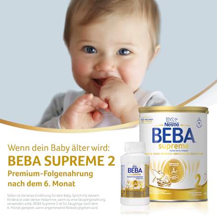 Anfangsmilch Supreme Pre von Geburt an Nestlé BEBA