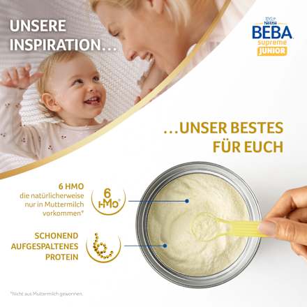 Kindermilch Supreme Junior 1+, ab 1 Jahr Nestlé BEBA