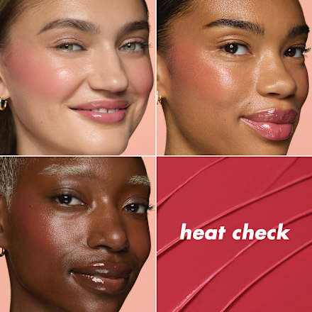 Blush Soft Glam Cream Stick Heat Check e.l.f. Cosmetics