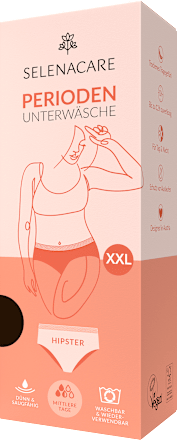 Periodenunterwäsche Hipster Gr. XL SELENACARE