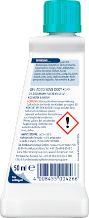 Fleckenentferner Fleckenteufel Natur & Kosmetik Dr. Beckmann