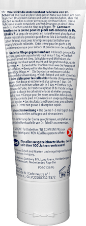 Fußcreme Anti Hornhaut intensiv Dr. Scholl's