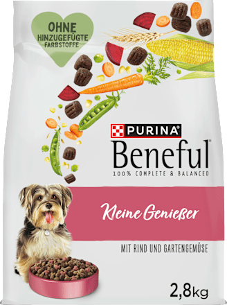 Trockenfutter Hunde mit Rind & Gartengemüse, kleine Genießer für kleine Rassen Purina Beneful