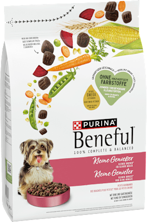 Trockenfutter Hunde mit Rind & Gartengemüse, kleine Genießer für kleine Rassen Purina Beneful