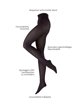 Strumpfhose Goodbye Laufmaschen Shape mandel Gr. 40/44 nur die