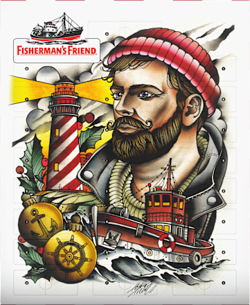 Adventkalender Menthol-Mix Fisherman's Friend