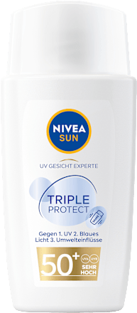 Sonnenfluid Gesicht, triple protect, LSF 50+ NIVEA SUN