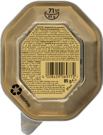 Nassfutter Katze Classics  Pastete mit Lachs Sheba
