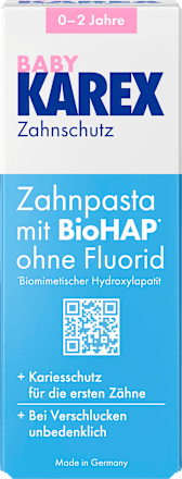Zahnpasta Baby Zahnschutz KAREX