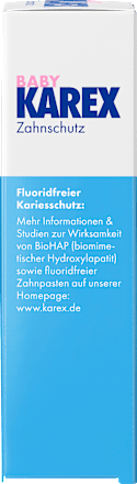 Zahnpasta Baby Zahnschutz KAREX