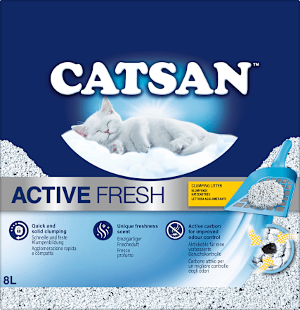 Katzenstreu Klumpstreu Active Fresh CATSAN