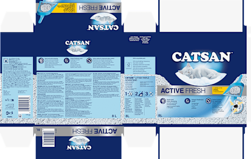 Katzenstreu Klumpstreu Active Fresh CATSAN