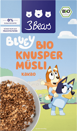 Knuspermüsli Kakao Bluey 3Bears