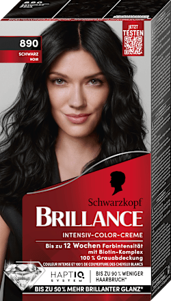 Haarfarbe 890 Schwarz Schwarzkopf Brillance