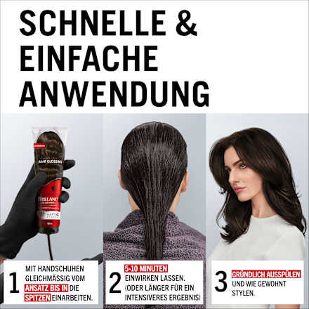 Farb-Glanzbehandlung Glossing – Schokobraun Schwarzkopf Brillance