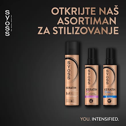 Keratin Heat - sprej za zaštitu kose od toplote syoss
