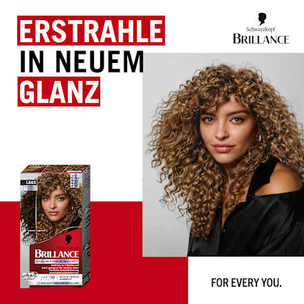 Haare Aufheller & Haarfarbe L865 Honigbraun Schwarzkopf Brillance