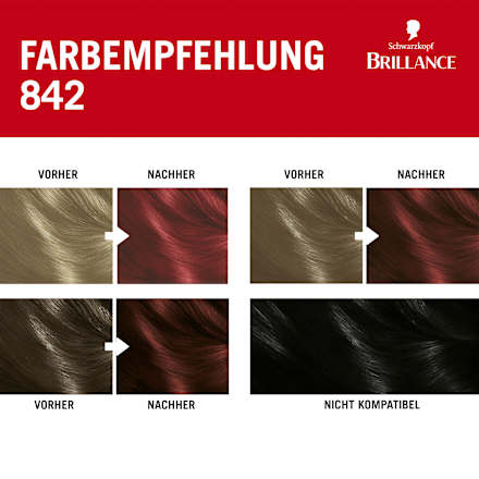Intensiv-Color-Creme - Nr. 842 Kaschmirrot Schwarzkopf Brillance